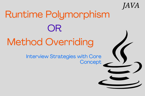 runtime polymorphism in java